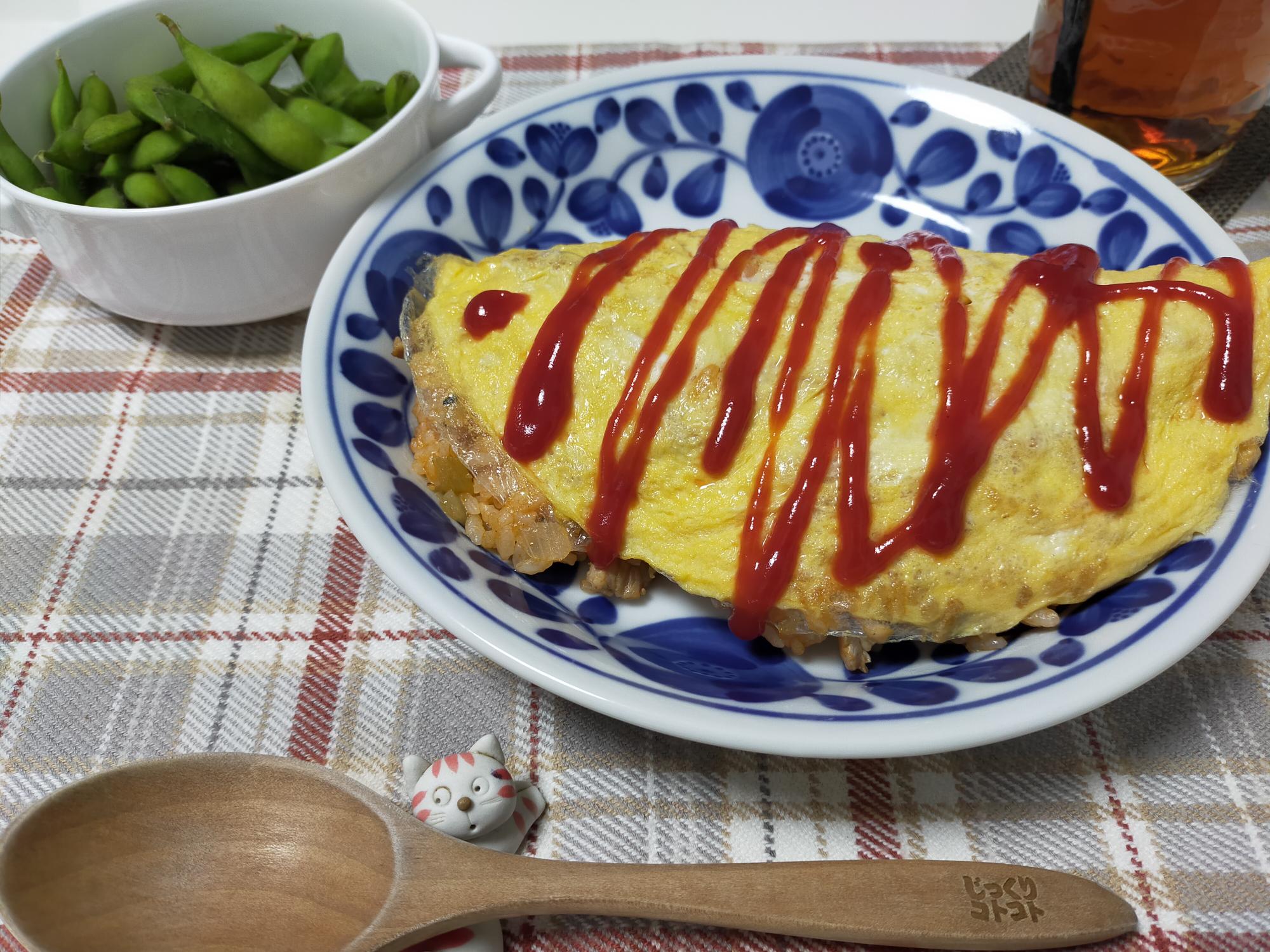 シンプルオムライス