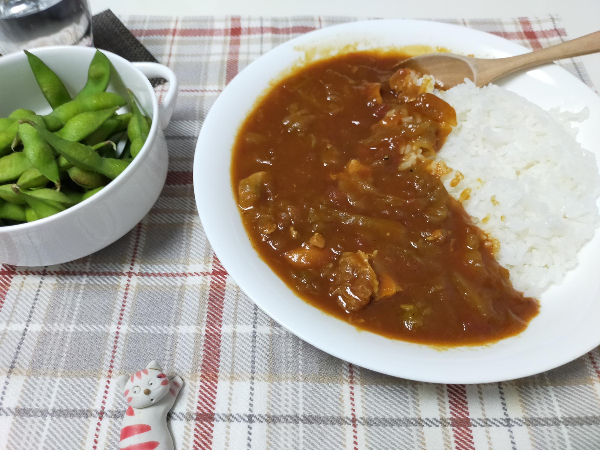 大盛！トマトカレー
